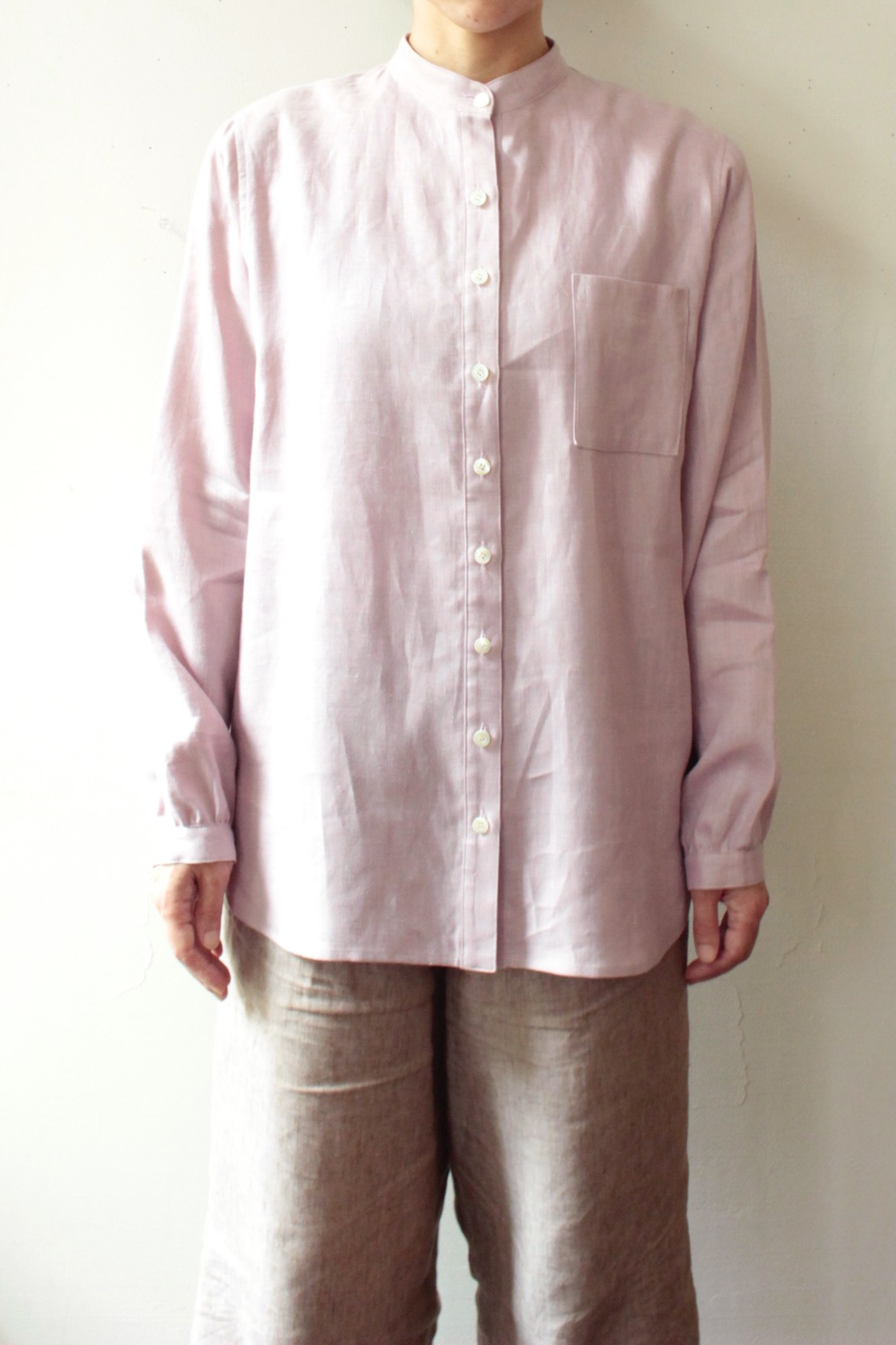 No.122
スタンドカラーブラウス